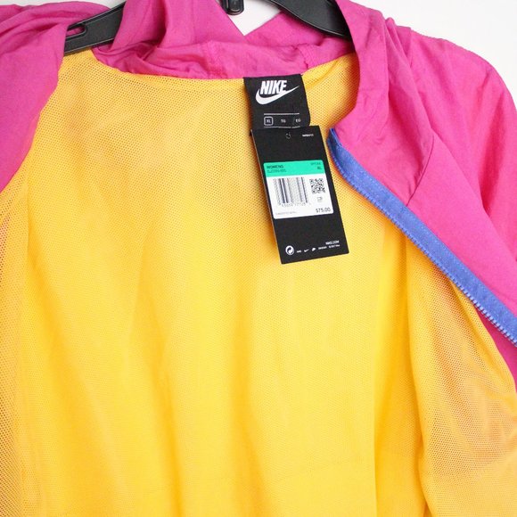 NWT Nike Sportswear Icon Clash Women's Woven Jacket sz XL - Picture 4 of 4